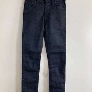 Raw denim dark rinse Nudie jean size 28